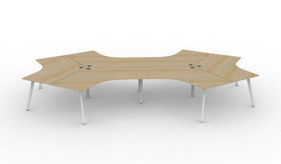 Natural Oak / White P/C / Without Screen