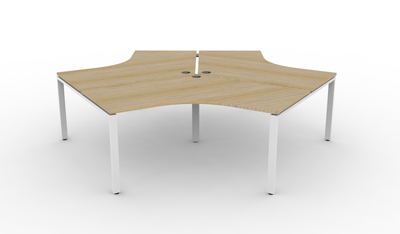 Natural Oak / White P/C / Without Screen