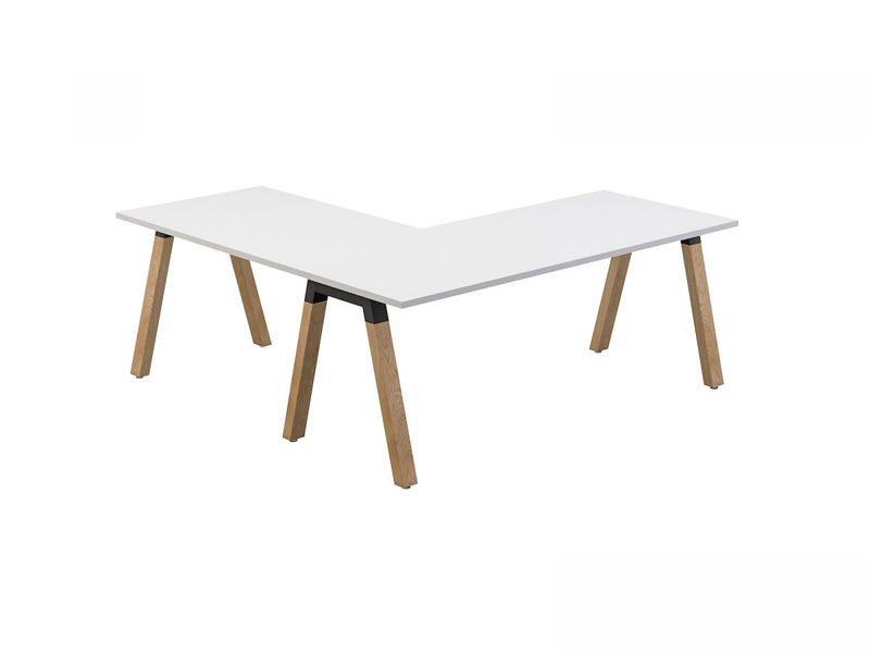 Plantation Single User Office Desk and Return