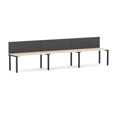 Black / Nordic Maple / W1200mm x D600mm