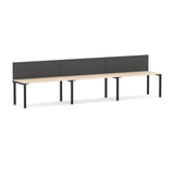 Axis 3 User Single-Sided Desks, 50x50mm Square Leg Design. Includes: Edge25 Screen