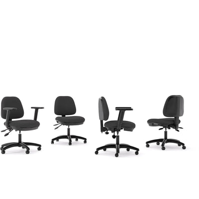 Evo Ergonomic Task Premium Office Chair Optional Arms