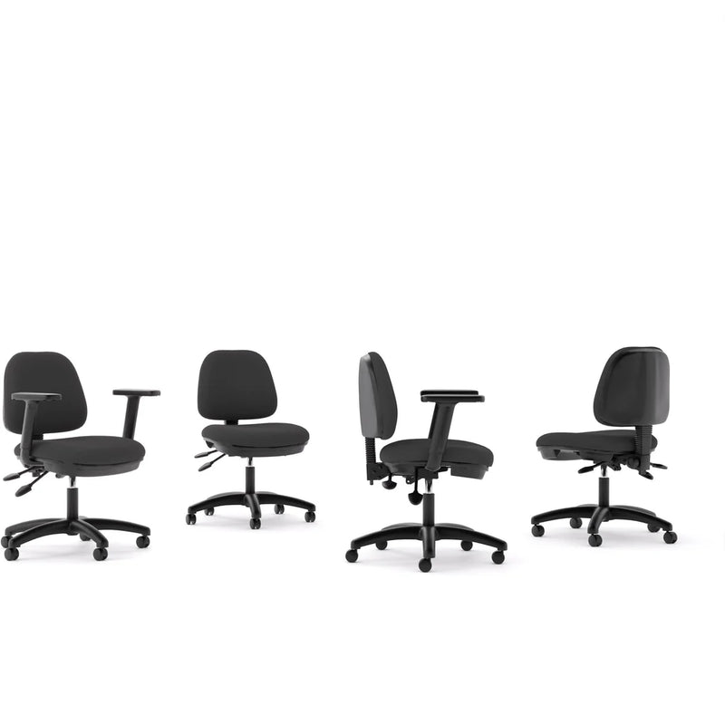 Evo Ergonomic Task Premium Office Chair Optional Arms