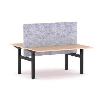 Black Frame/New Oak Ravine / None / W1200mm x D600mm