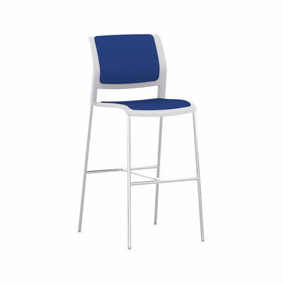 Sky Blue / Fully Upholstered / White