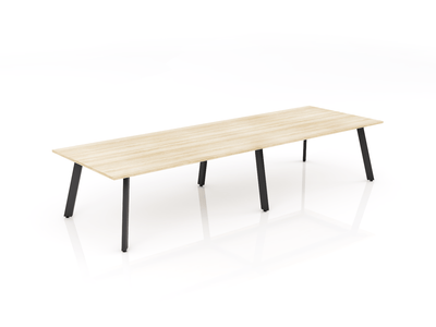 3600mm W x 1200mm D / New Oak Ravine / Black