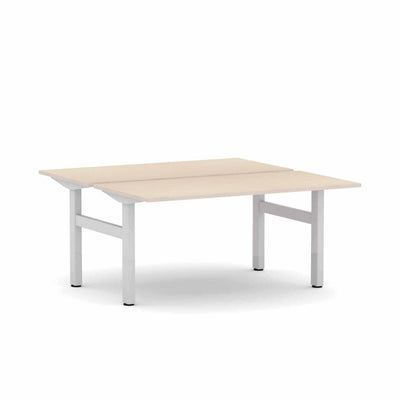 White Frame/Nordic Maple / None / W1200mm x D600mm