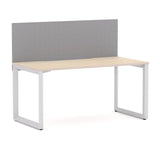 Anvil 1 User Single Desk, 50x50mm Triangular Loop Leg Design. Includes: Edge25 Screen