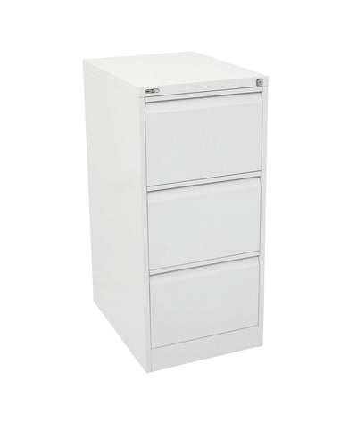 3 Drawers / White Satin