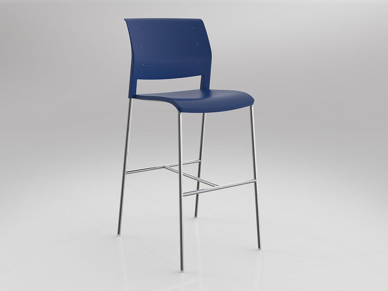 Game Barstool Unupholstered