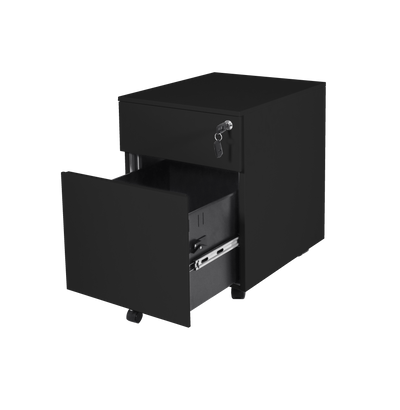 GO Steel 2 Drawer Mobile Pedestal