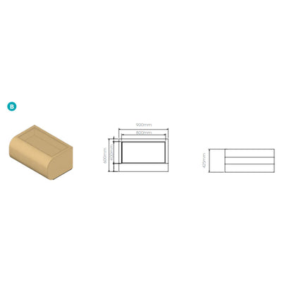 Grove Sofa B Planter Box
