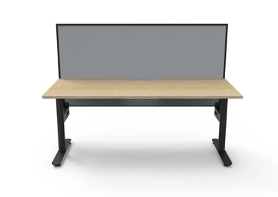 Halo Plus Fixed Height Single Sided Workstation