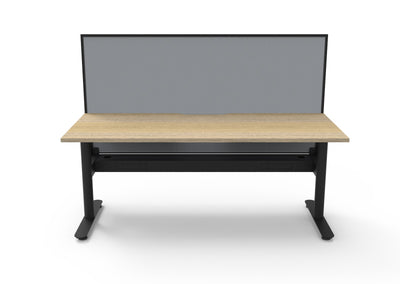 Halo Plus Fixed Height Single Sided Workstation