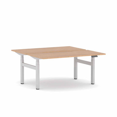 White Frame/Sublime Teak / None / W1200mm x D750mm w/ Scallop