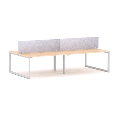 White / New Oak Ravine / W1200mm x D750mm