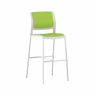 Lime Green / Fully Upholstered / White