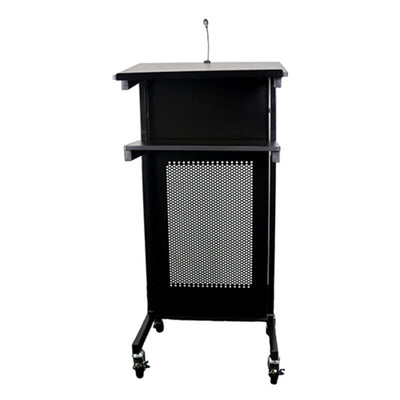 Heavy Duty Lectern Portable Mobile Presentation Stand