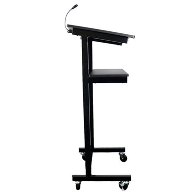Heavy Duty Lectern Portable Mobile Presentation Stand