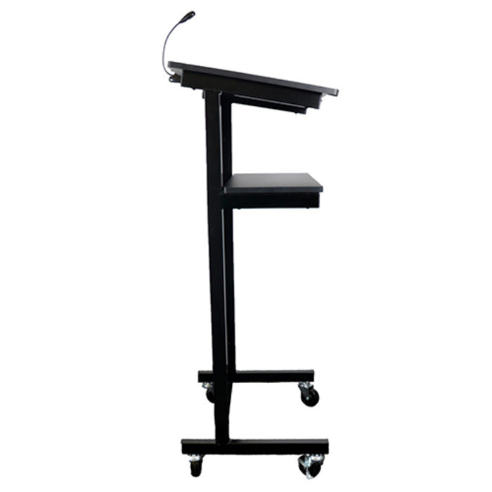 Heavy Duty Lectern Portable Mobile Presentation Stand