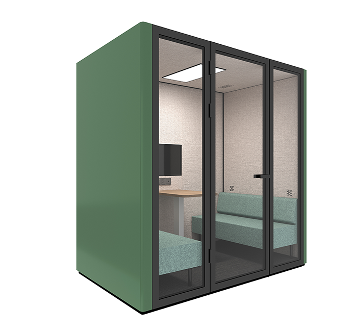 B.Quiet 4-6 Person Acoustic Meeting Custom Pod