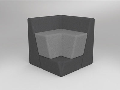 Motion Grandstand 90 Degrees 3 Tier Seating Corner