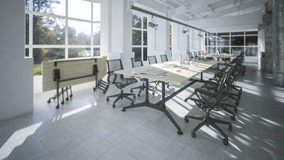 Modulus All Black Flip Top Table