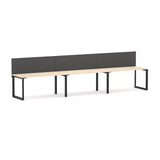 Anvil 3 User Single-Sided Desks, 50x50mm Triangular Loop Leg Design. Includes: Edge25 Screen