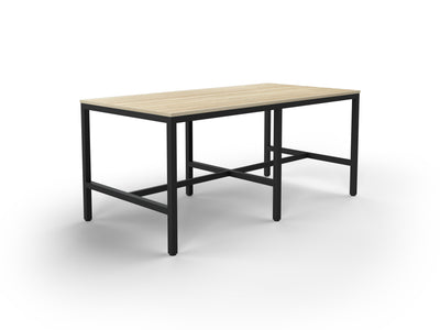 2400mm x 600mm / Black / New Oak Ravine