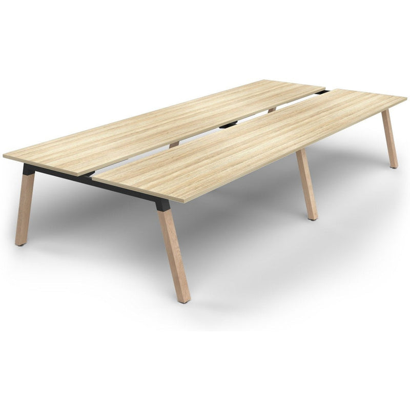 Plantation 4 Users Double - Sided Desk