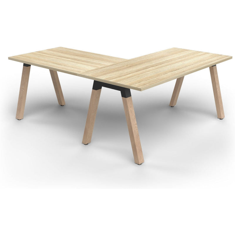 Plantation Single User Office Desk and Return
