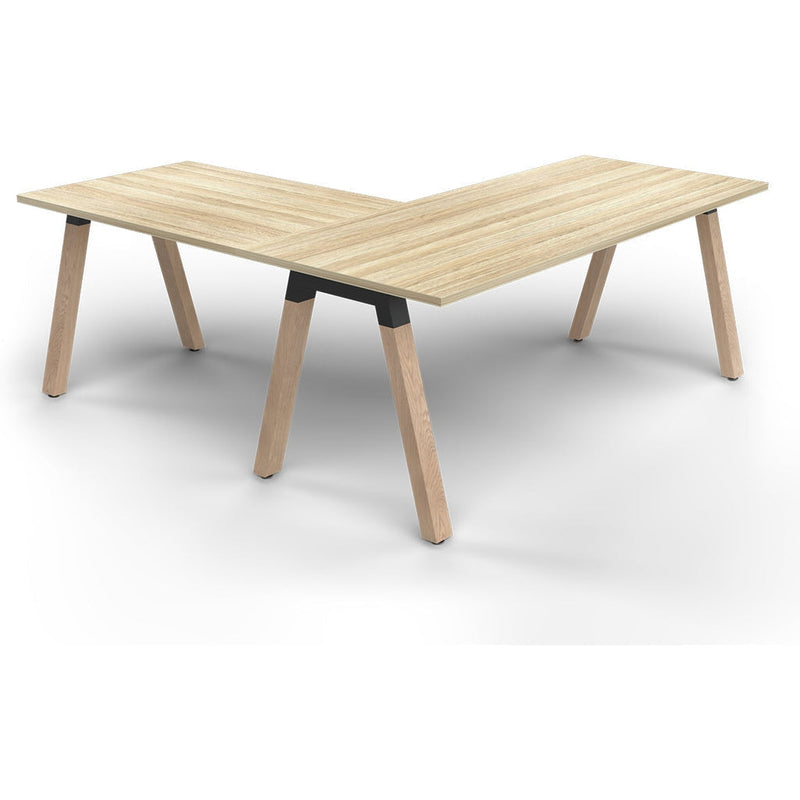 Plantation Single User Office Desk and Return