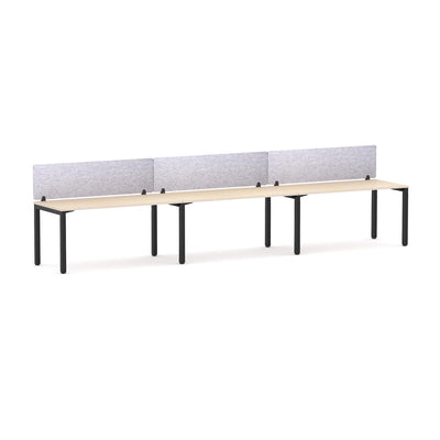 Black / Nordic Maple / W1200mm x D600mm