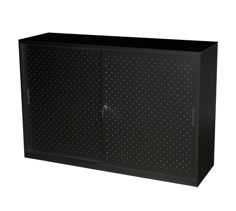 GO Steel Perforated Sliding Door Cupboard