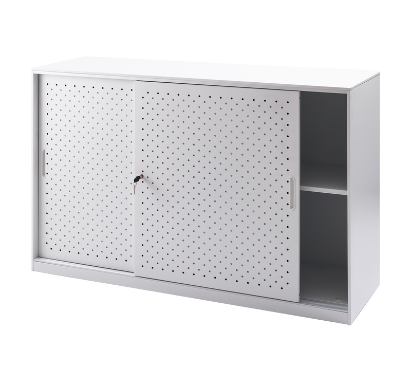 GO Steel Perforated Sliding Door Cupboard
