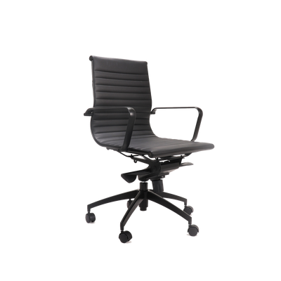 Black PU with Black Frame