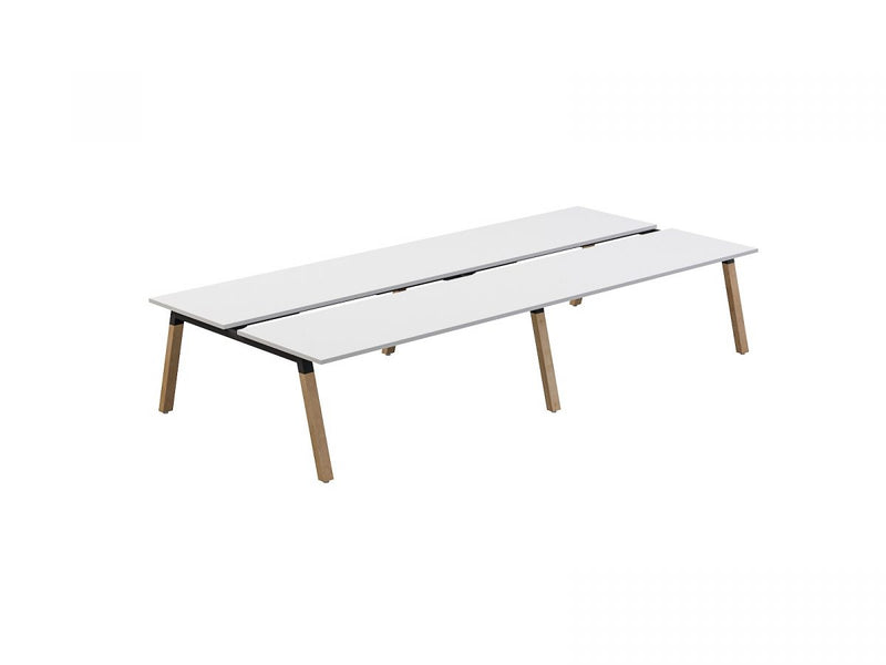 Plantation 4 Users Double - Sided Desk