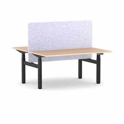 Black Frame/New Oak Matte / None / W1200mm x D600mm