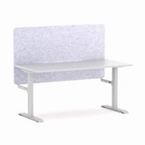 Bentley Fixed Straight Workstation with AcoustiQ Screen