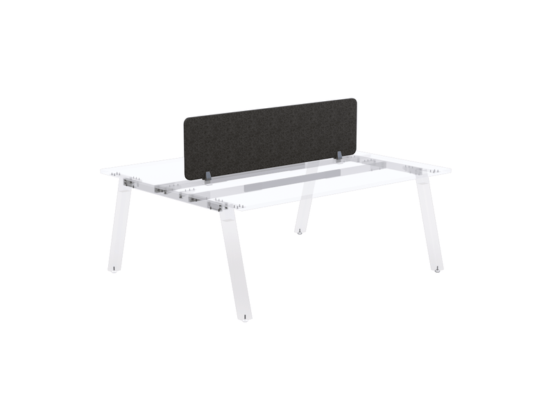 Radius18 Screen for 1500mm Plantation, Trestle and Modulus Double Sided Desks