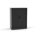 Bentley Steel Locking Tambour Unit With Adjustable Shelf