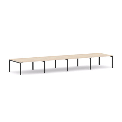 Black / Nordic Maple / W1200mm x D600mm