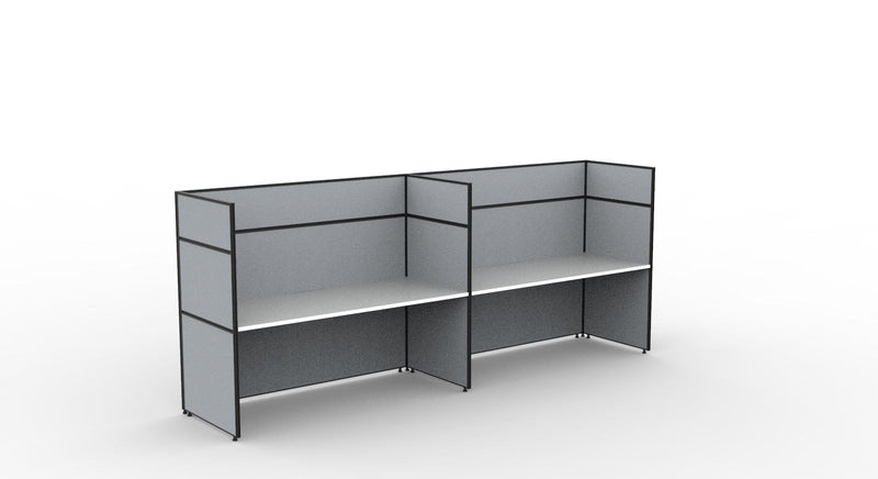 Shush30 Screen Hung Single Sided Workstations - 1500mm High Screens