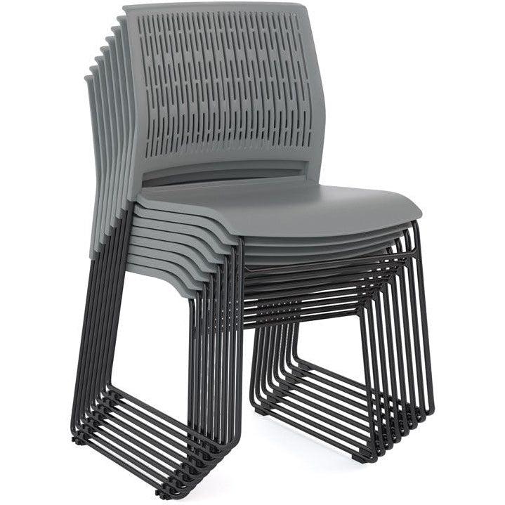 Stax Chair Linkable, Stackable, and Versatile for Conference, Training, and Lunchroom Needs - 140kg Weight Rating