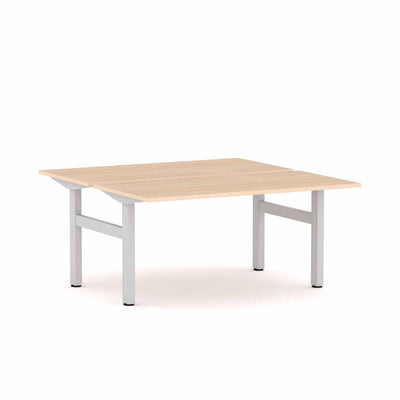 White Frame/New Oak Ravine / None / W1200mm x D600mm