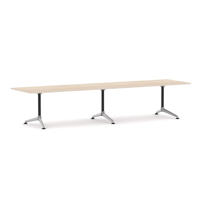 Black With Polished Alloy / Nordic Maple / L3600mm x W900mm