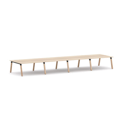 Black / Nordic Maple / W1200mm x D600mm