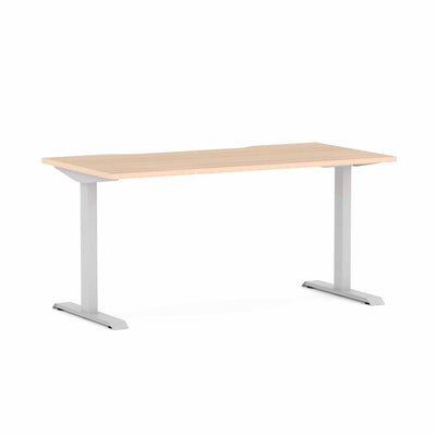 White Frame/New Oak Ravine / None / W1200mm x D750mm w/ Scallop