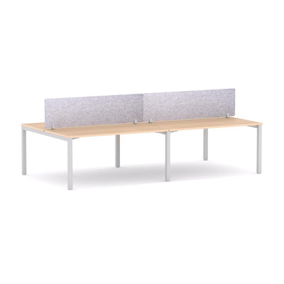 White / New Oak Ravine / W1200mm x D600mm
