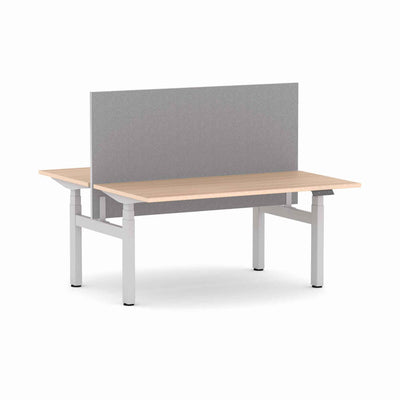 White Frame/New Oak Ravine / None / W1200mm x D600mm